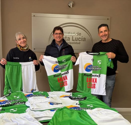 SANTA LUCÍA: encuentro entre el Intendente Orrego y el Presidente del Club Estudiantil