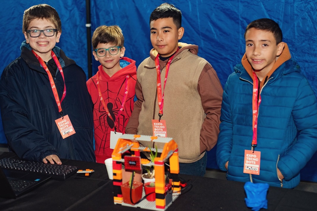 SANTA LUCÍA: cierre del taller de robótica con exposición